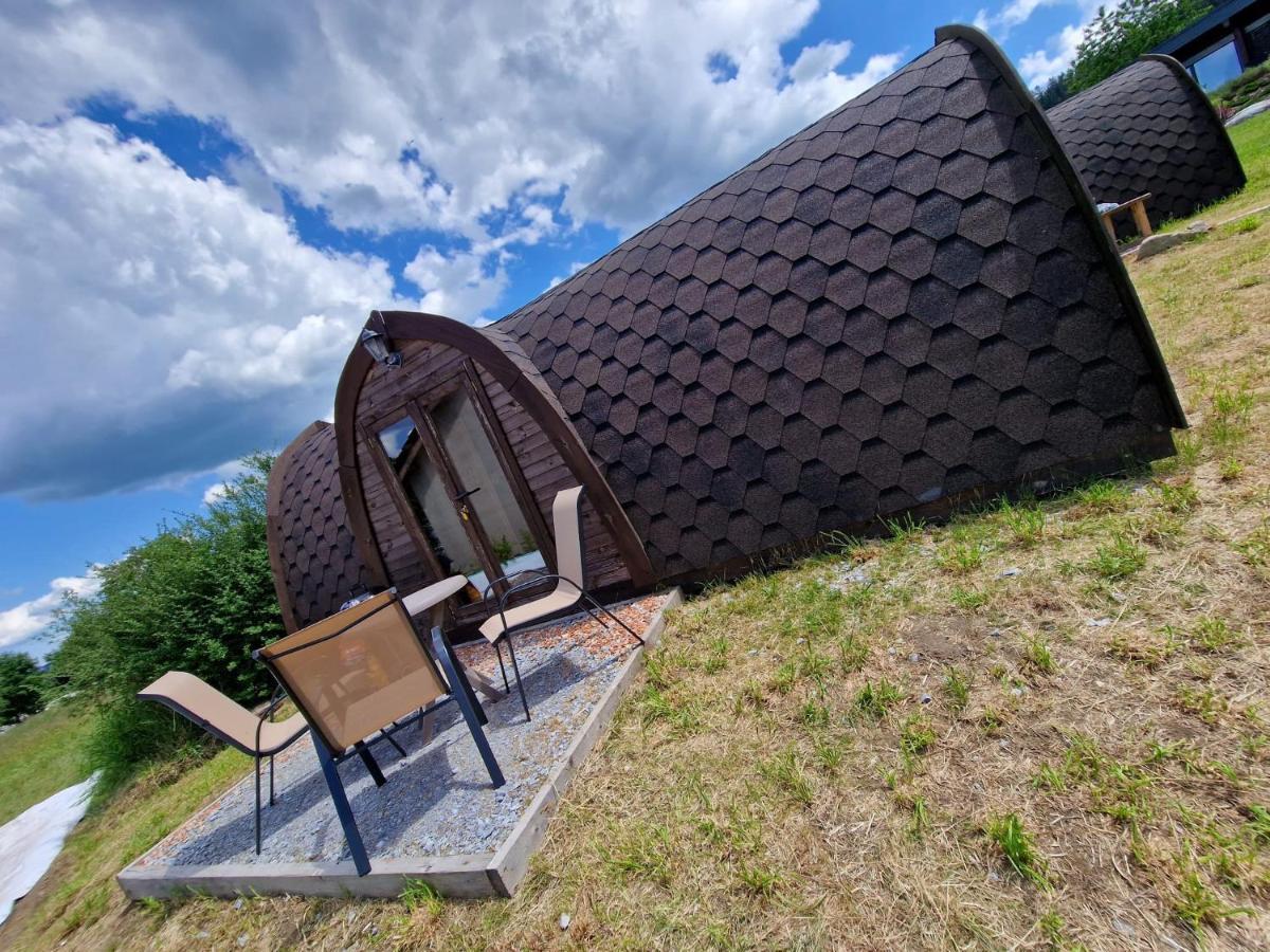 Hobití chatka Lipno Černá v Pošumaví Exterior foto